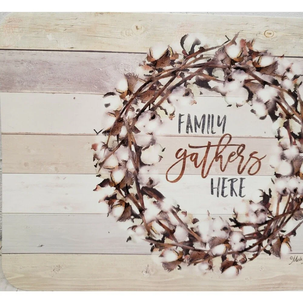 Set of 3 Same Hard Plastic Placemats (11